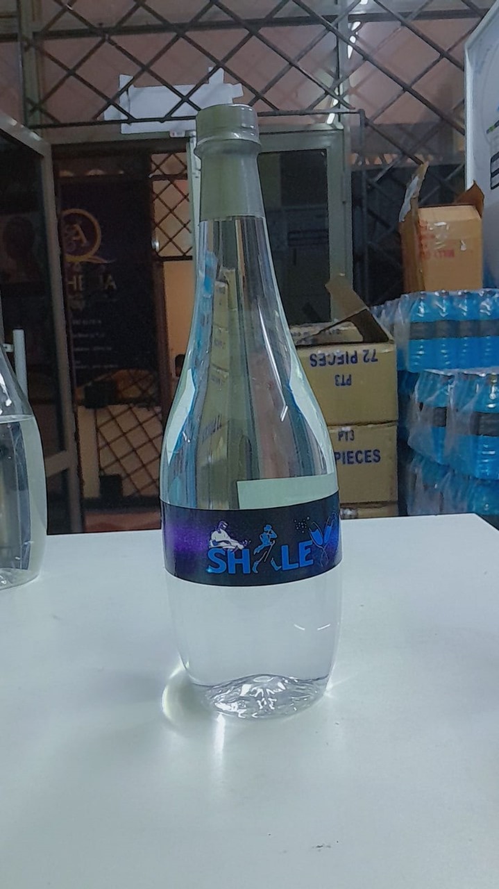 Branded bottled water sample 12