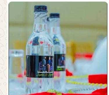 Branded bottled water sample 14