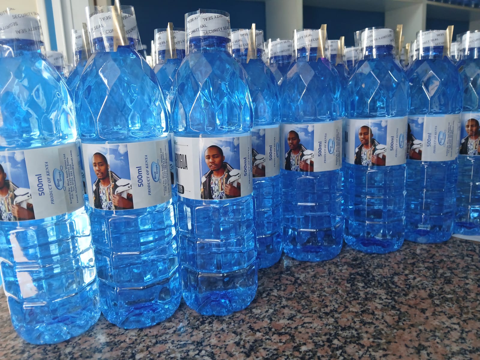 Branded bottled water sample 20