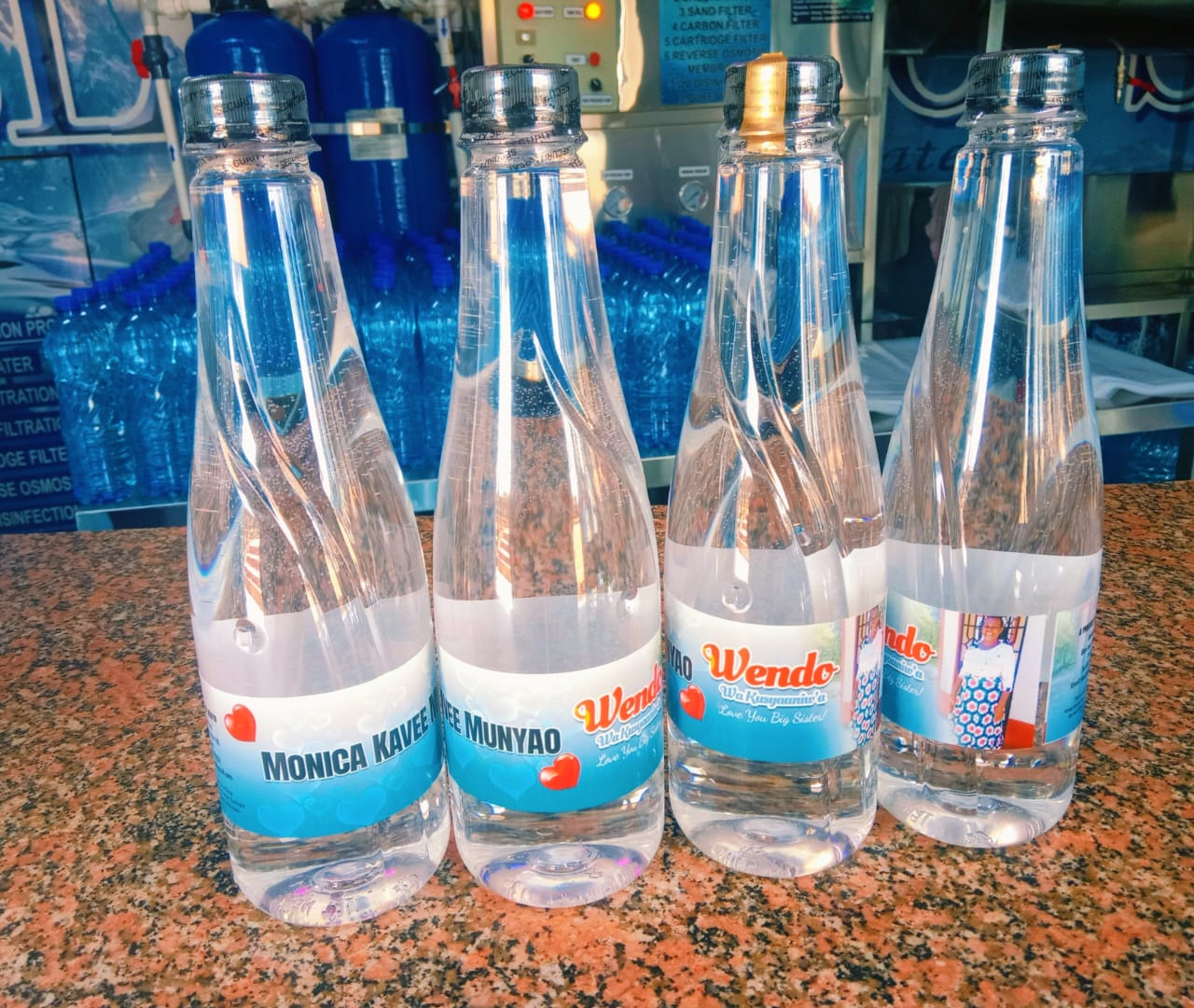 Branded bottled water sample 25