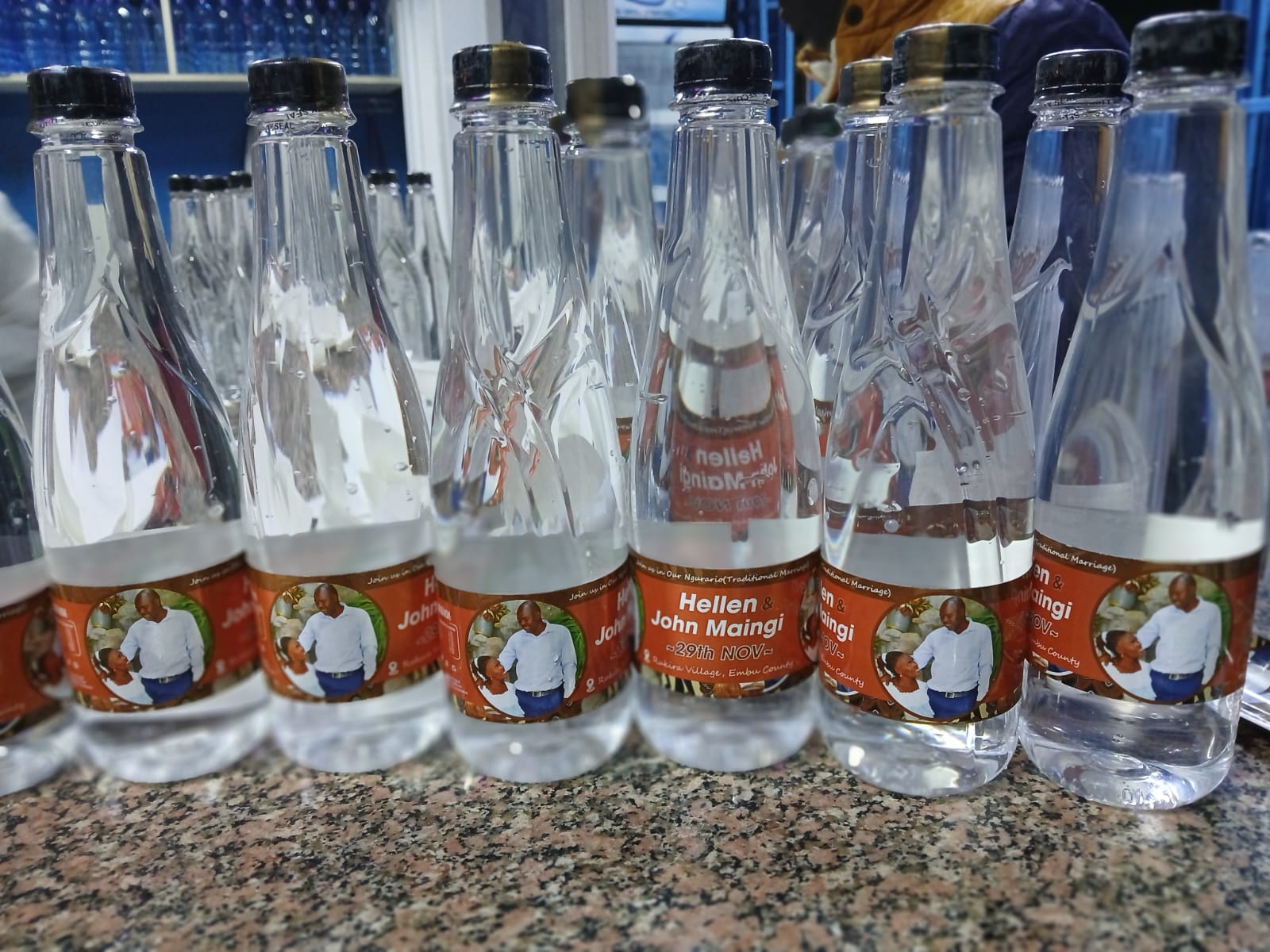 Branded bottled water sample 26