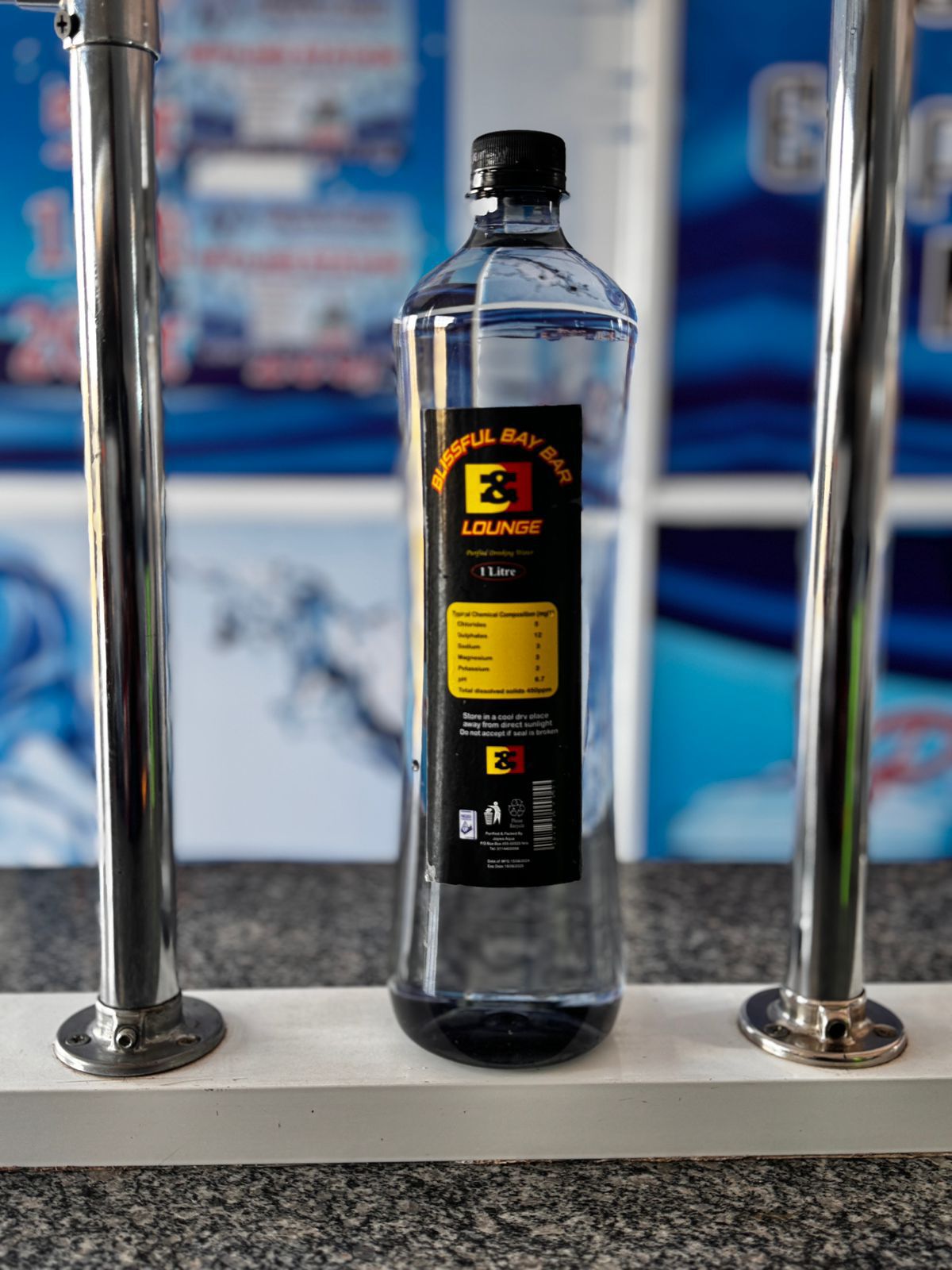 Branded bottled water sample 27